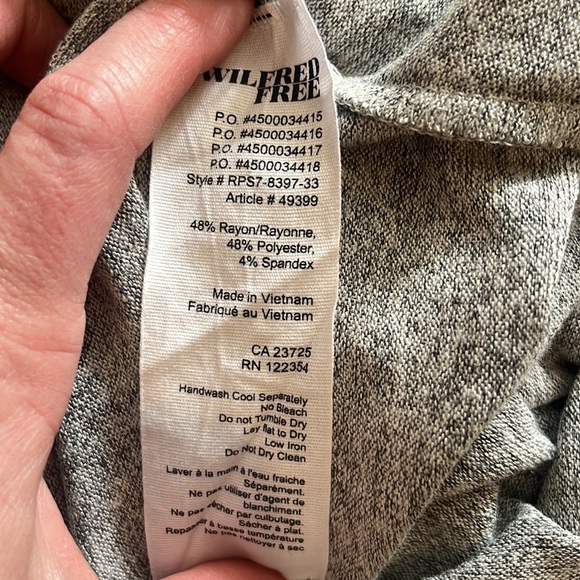 Wilfred Aritzia Grey XS dress - Picture 5 of 5